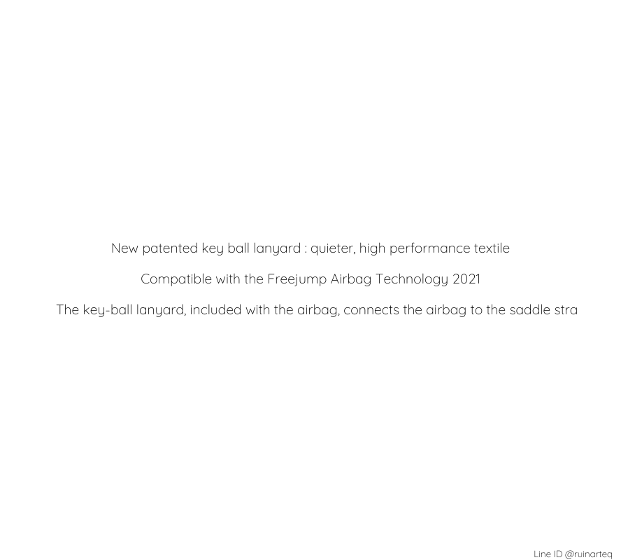 Freejump 安全背心彈性繩-黑色 - Image 2