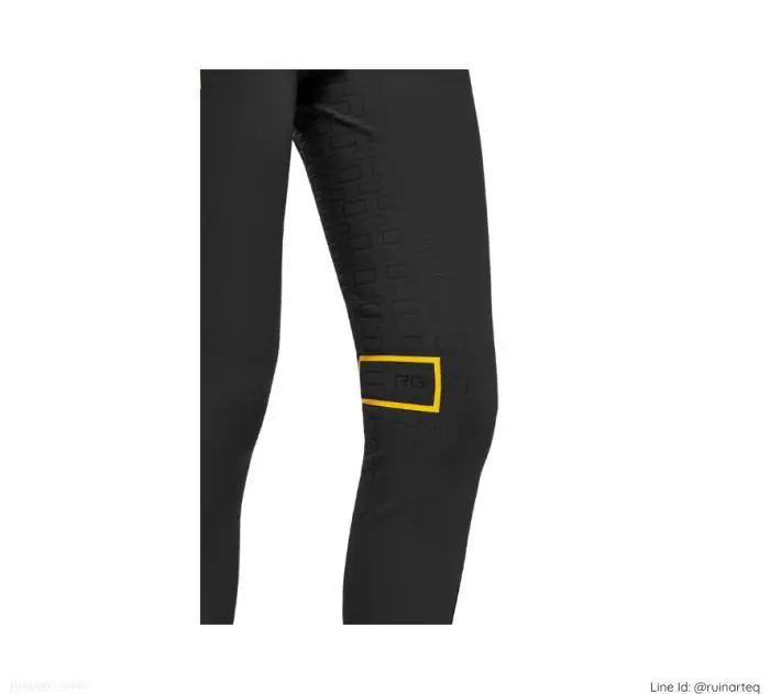 RG女款高腰全皮馬褲-BRW005-黑色 - Image 2