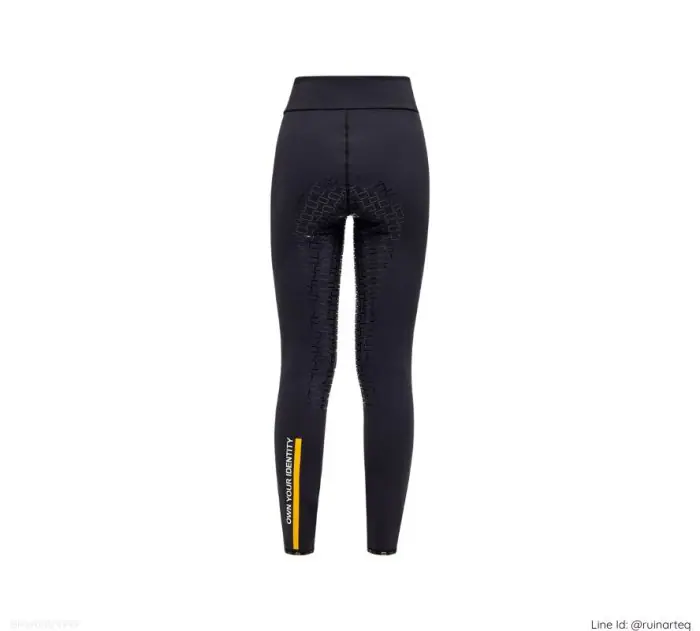 RG 女款瑜珈全皮馬褲-BRW001-黑色 - Image 2