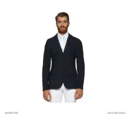 GGU032/7901 CT 男款西裝外套-GGU032-深藍黑