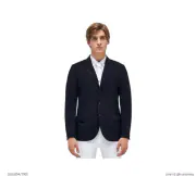 GGU034/7901 CT 男款西裝外套-GGU034-深藍黑