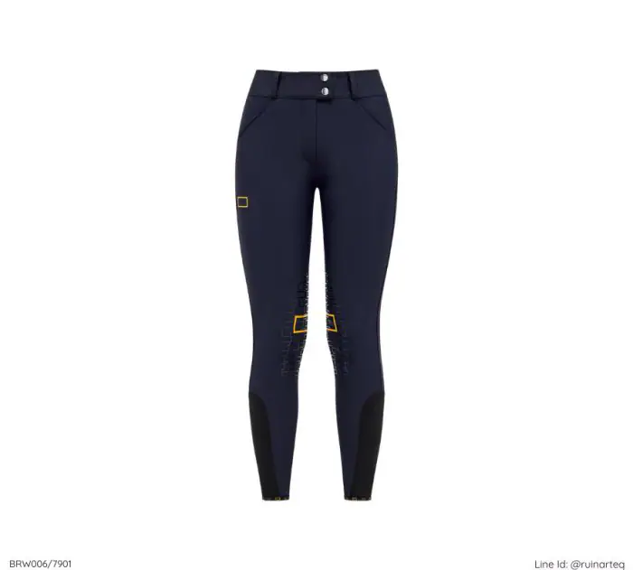 RG兒童高腰半皮馬褲-BRW006-黑色