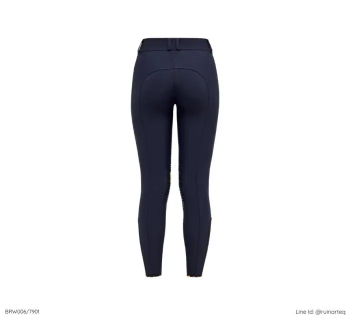 RG兒童高腰半皮馬褲-BRW006-黑色 - Image 3