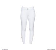 PAD096-0001 (1) CT 女款全皮高腰馬褲-經典-白色