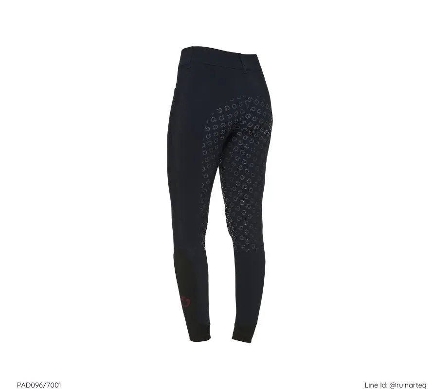 CT 女款全皮高腰馬褲-經典-深藍黑 - Image 3