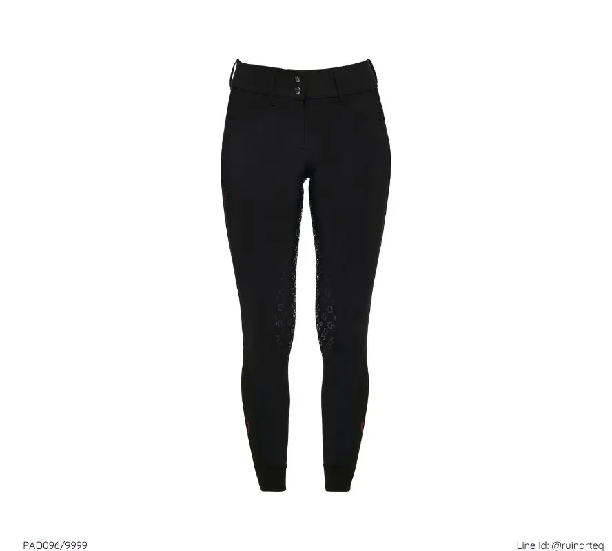 CT 女款全皮高腰馬褲-經典-黑色