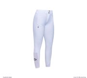 CT 女款全皮高腰馬褲-薄款-白色