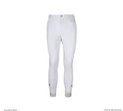 CT男款全皮中腰馬褲-經典-白色