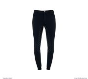 PAU054-9999 (1) CT男款全皮中腰馬褲-經典-黑色