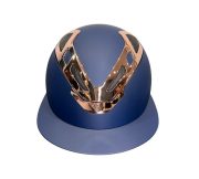 SUOMY CHORME LADY NAVY ROSE 1 SUOMY 安全帽-CHROME LADY-藍底玫瑰金