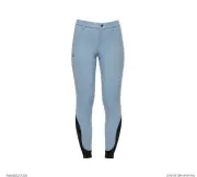 CT童款全皮中腰馬褲-經典-天藍色