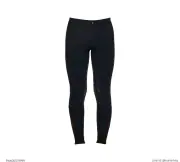 CT童款全皮中腰馬褲-經典-黑色