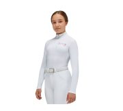 POG002-0001 (1) RG 女童透氣排汗襯衫-POG002-白色