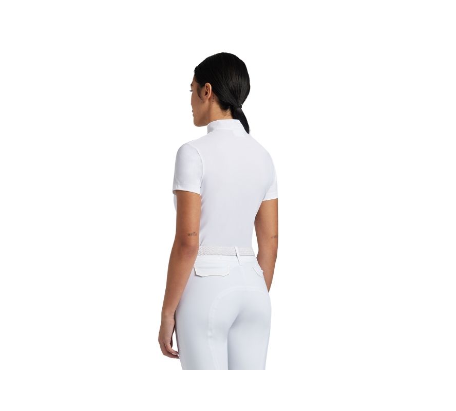 CT 女款白領上衣-CAD269 -白色 - Image 2