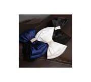 38200143 (1) HH蝴蝶結髮網-方鑽