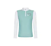 RG 女童白領上衣-SHG001-淺藍色