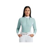 SHW006-7K00 (3) RG 女款白領長袖上衣-SHW006-淺藍色