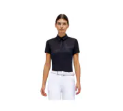 RG女款透氣排汗襯衫-POW006-深藍黑