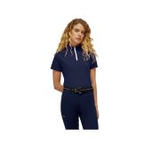 POW012-7901 (2) RG 女款透氣排汗上衣-POW012-深藍黑