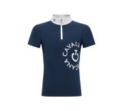 POA098-7901 CT兒童白領上衣-POA098-深海藍