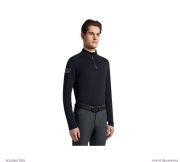 POU390-7979 CT男款休閒上衣-POU390-深藍黑