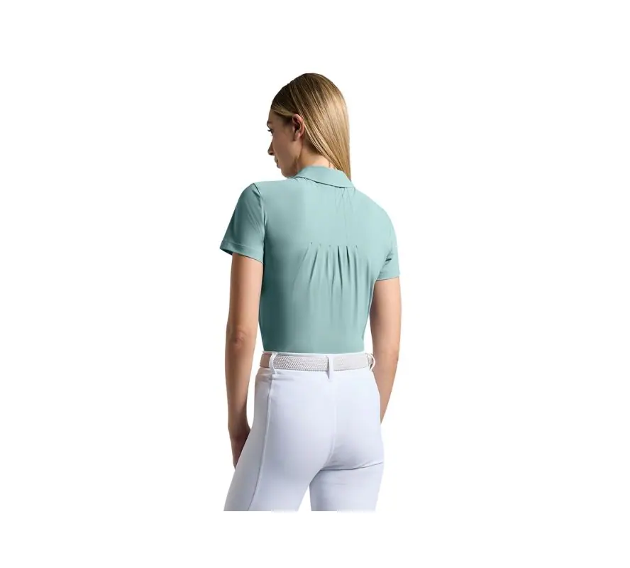 CT 女款休閒上衣-POD391-淺青綠 - Image 4