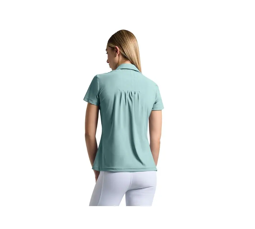 CT 女款休閒上衣-POD391-淺青綠 - Image 3