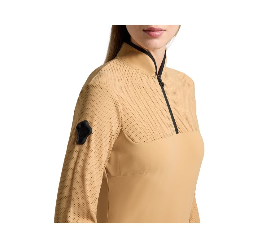 CT 女款休閒上衣-POD394-炭棕 - Image 3