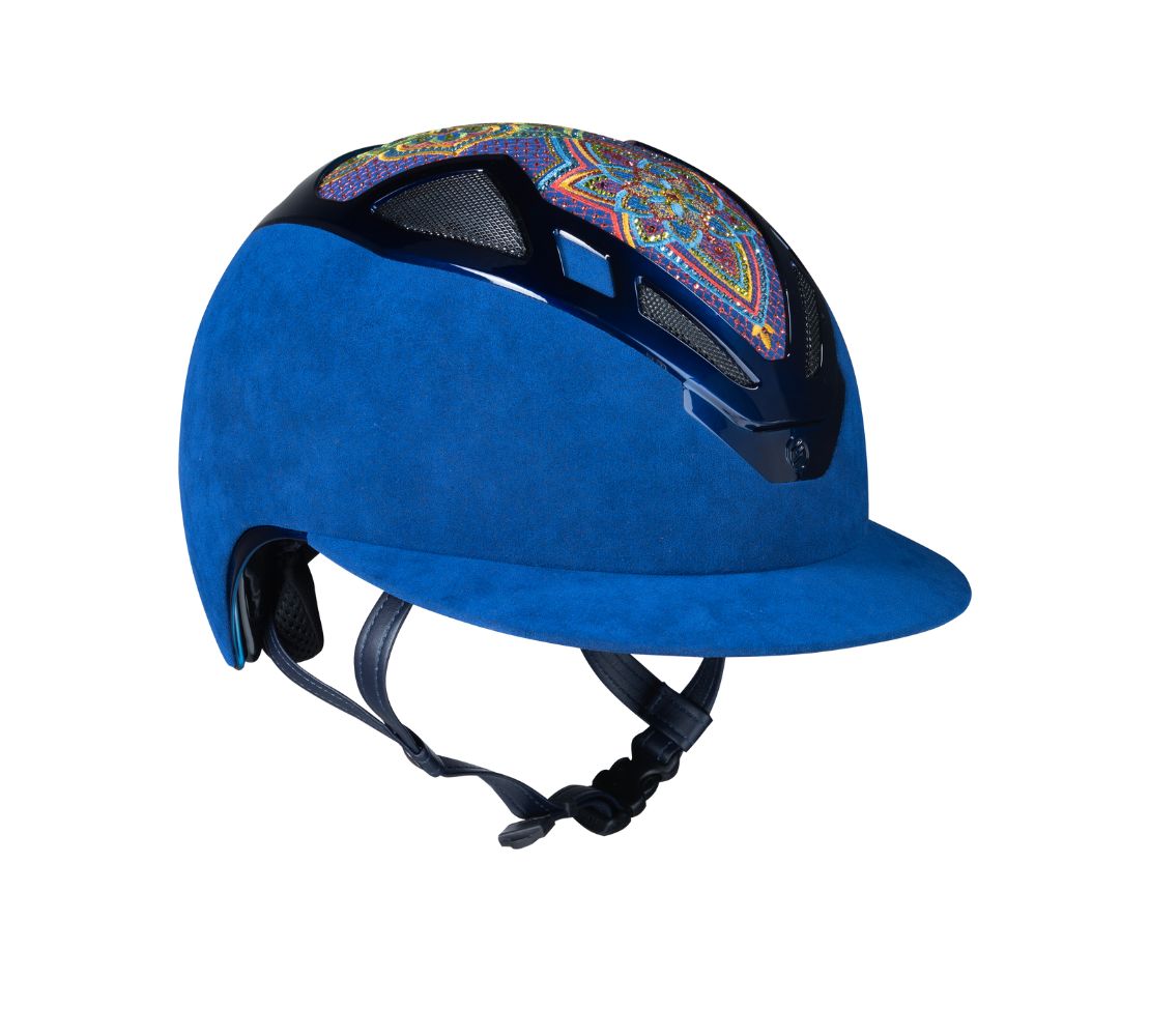 H1AP0058 SUOMY安全帽 DAMASK LADY-炫藍