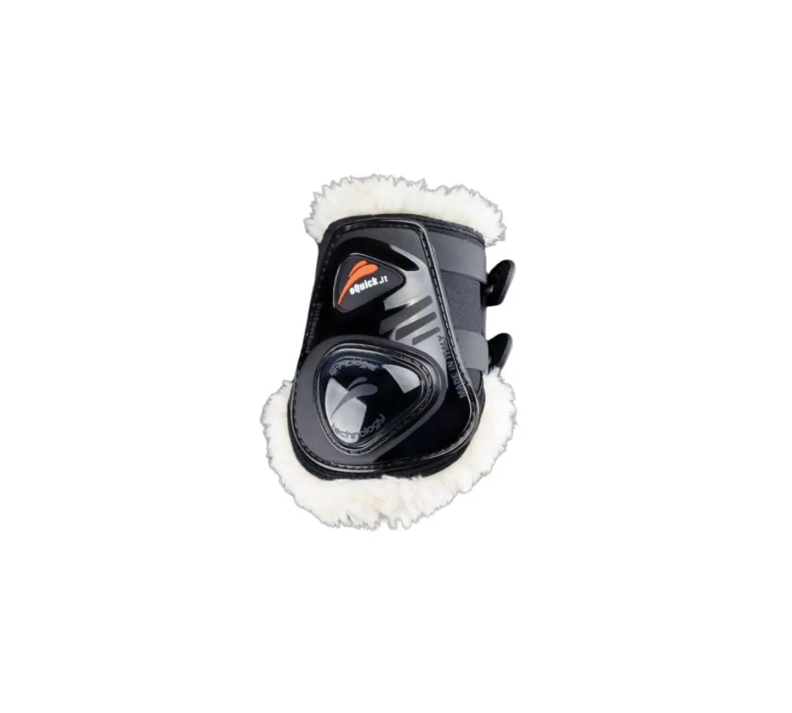 EQUICK 前後腳羊毛護膝-ESHOCK - Image 2