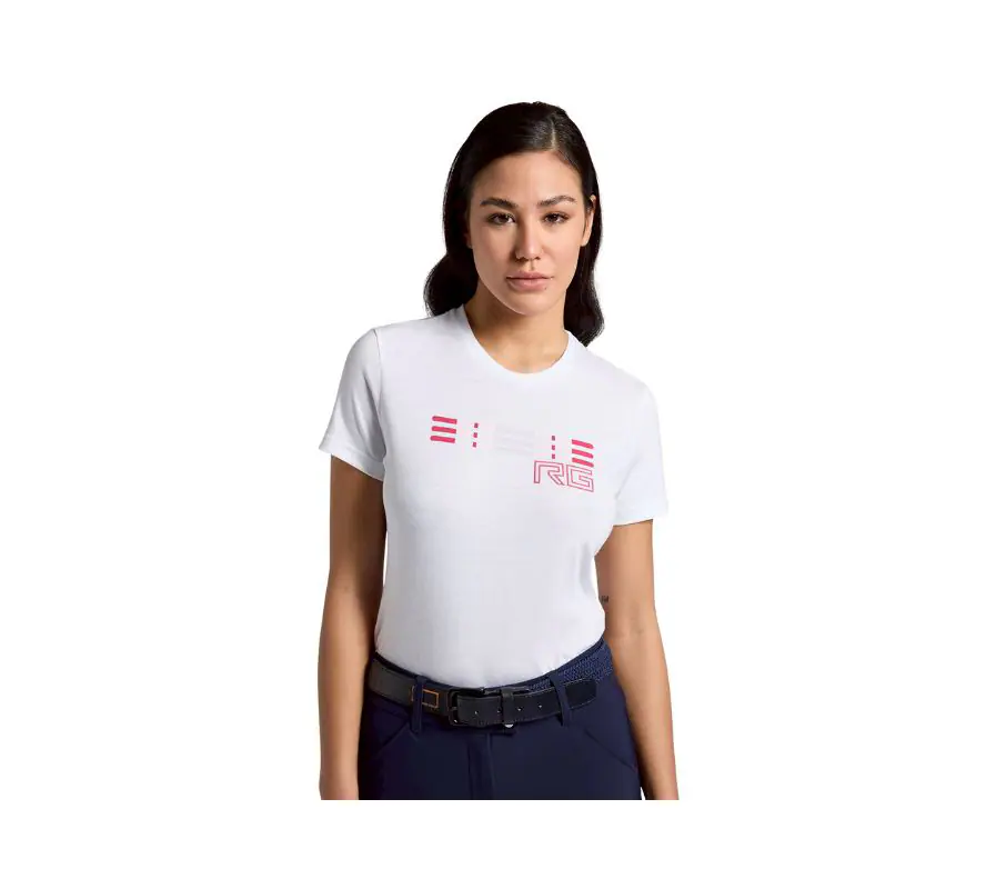 TSW007-0001 RG 女款棉質上衣-TSW007-白色