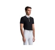 CAU256-9999 (1) CT男款白領上衣-CAU256-黑色