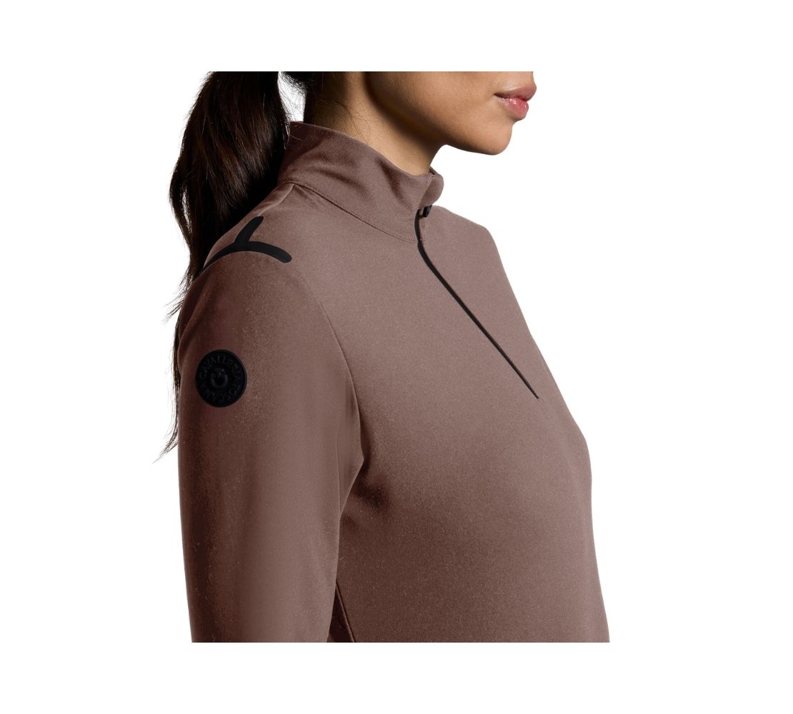 CT 女款保暖上衣-POD395-核桃色 - Image 4