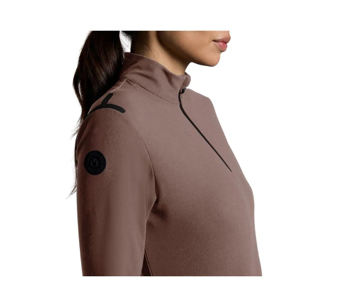 CT 女款保暖上衣-POD395-核桃色 - Image 4