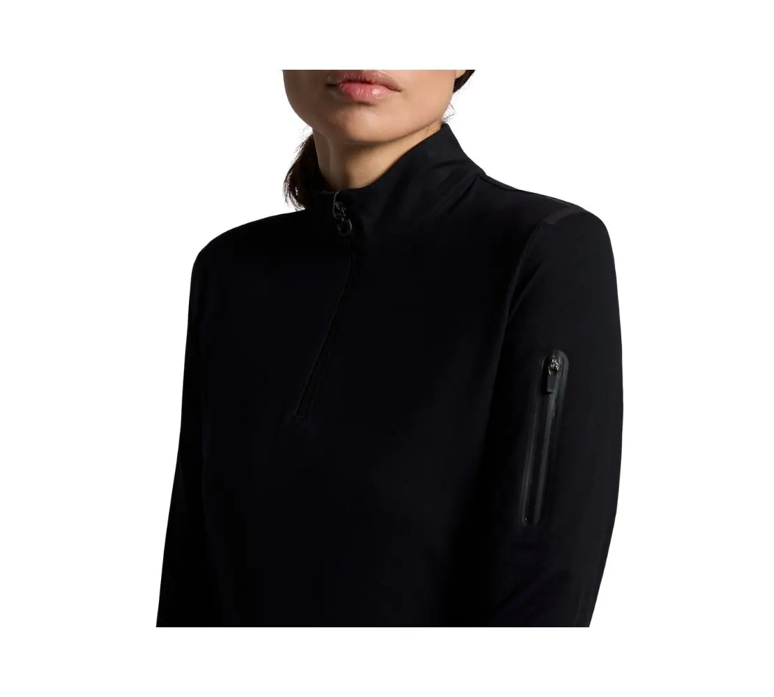 CT 女款保暖上衣-POD395-黑色 - Image 4