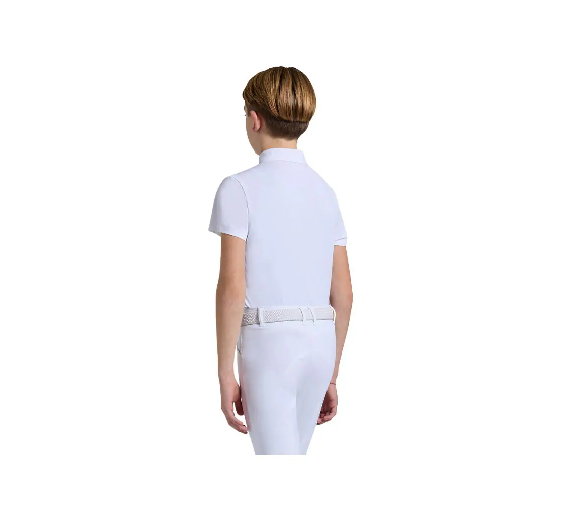 RG 男童白領上衣-SHB003-白色 - Image 2