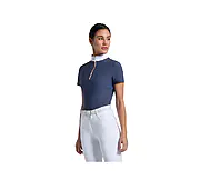 RG 女款白領上衣-SHW016-夜爵藍