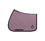 CT 菱格直紋汗墊耳罩組-葡萄奶昔