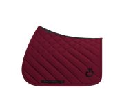 SOT113-3799 (1) CT 菱格直紋汗墊耳罩組-波爾多紅