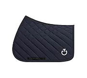 CT 菱格直紋汗墊耳罩組-深藍黑