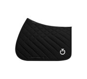 CT 菱格直紋汗墊耳罩組-黑色