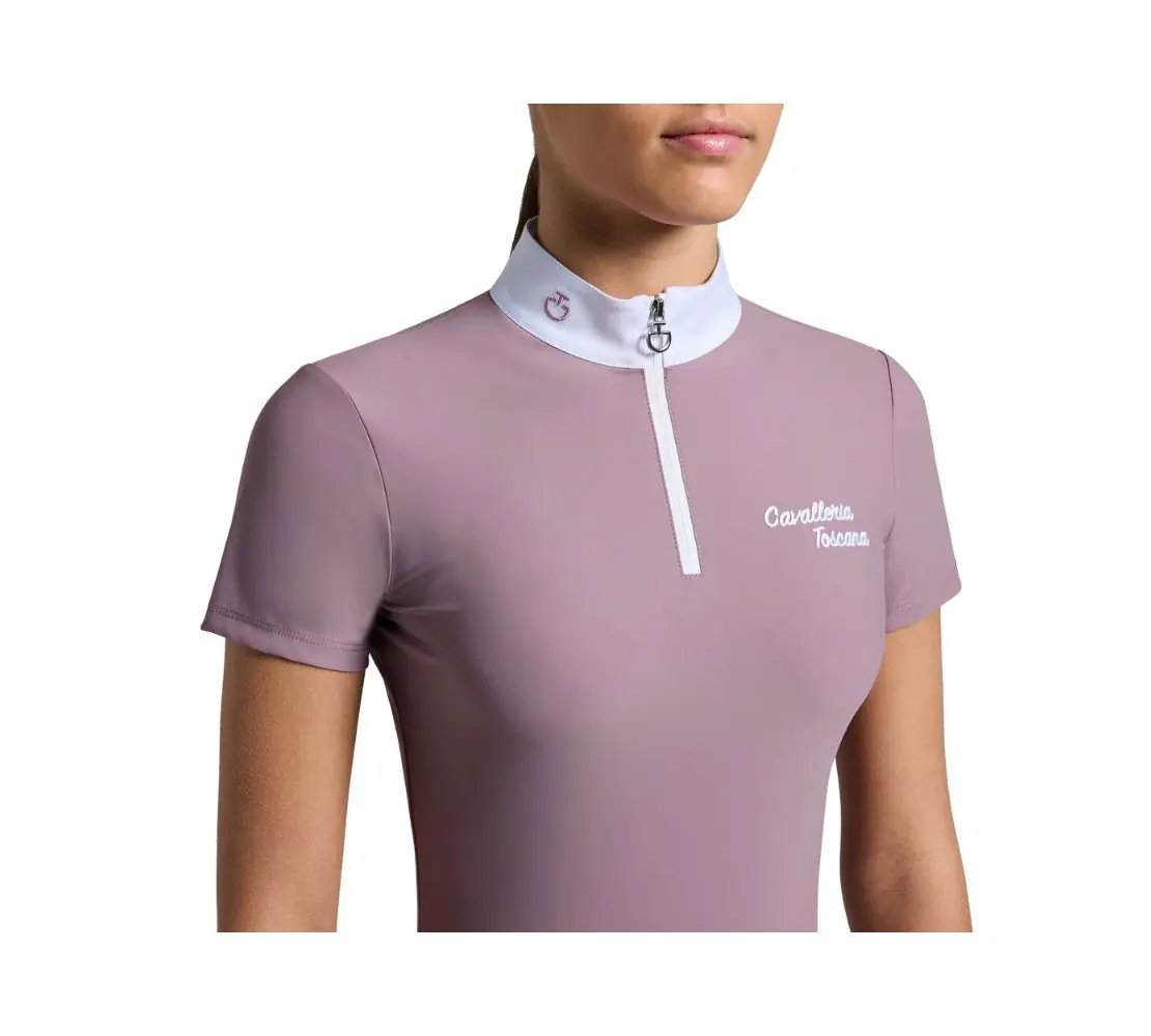 CT 女童白領上衣-CAA051-葡萄奶昔 - Image 3