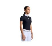 CAA051-7901 (1) CT 女童白領上衣-CAA051-深藍黑