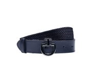 CT 男款針織皮帶-CIN107-深藍