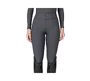 Vision Breeches(Graphite) (1) MaxiM 女款高腰全皮馬褲-Vision-石墨灰